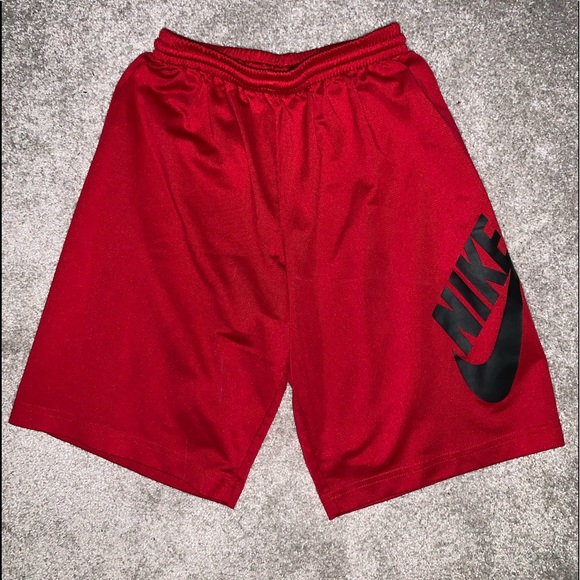 nike logo shorts